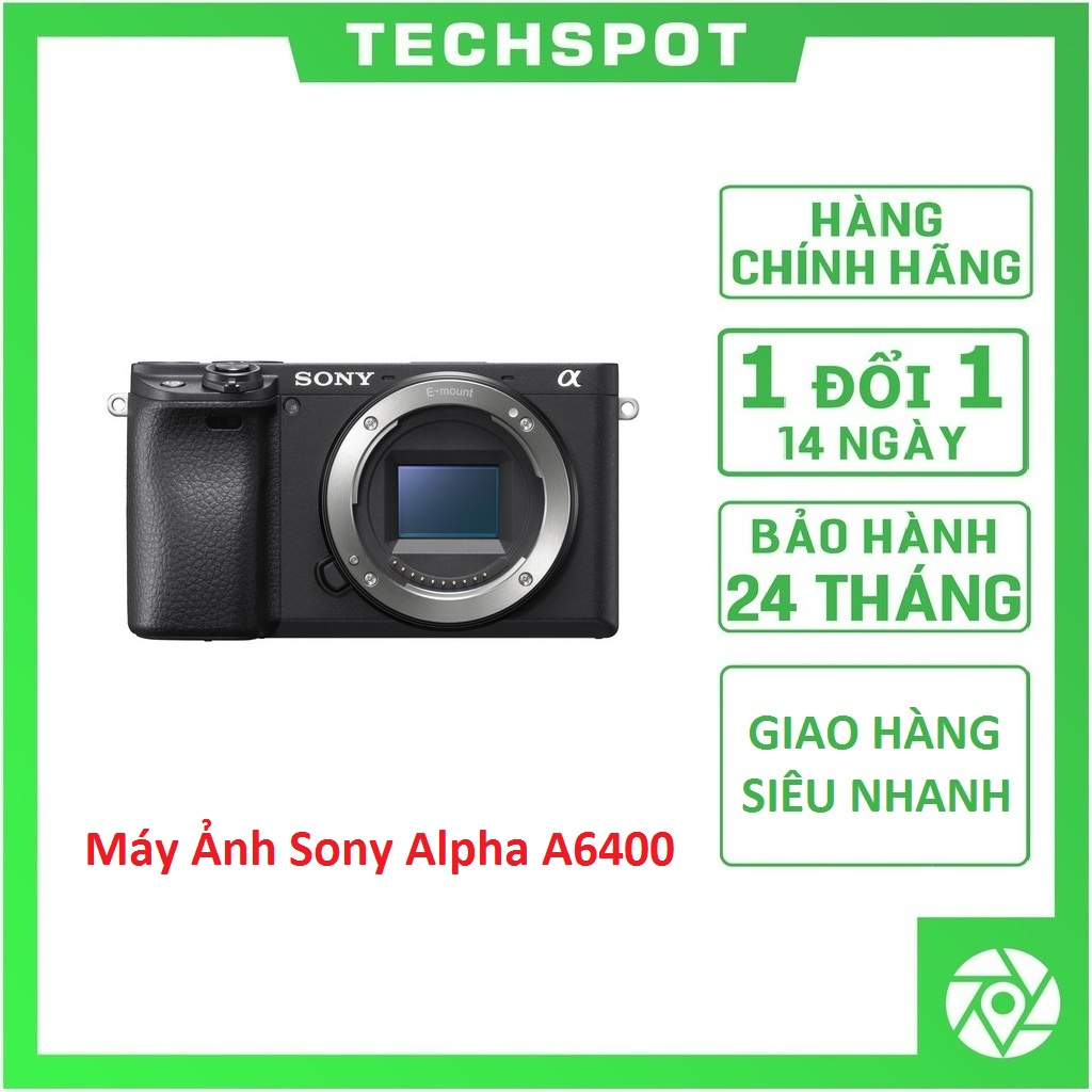 Máy Ảnh Sony Alpha A6400 | Hàng Chính Hãng | Tặng thẻ nhớ Sony 64GB
