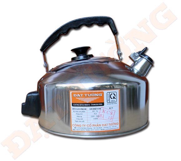 Ấm đun nước Đạt Tường 3L & 5L hàng VN bảo hành 12 tháng (Gia dụng tiện ích 102)