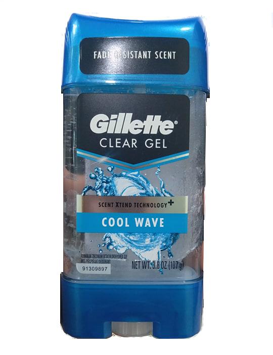 [HCM]Lăn Khử Mùi Gillette Endurance Cool Wave Clear Gel