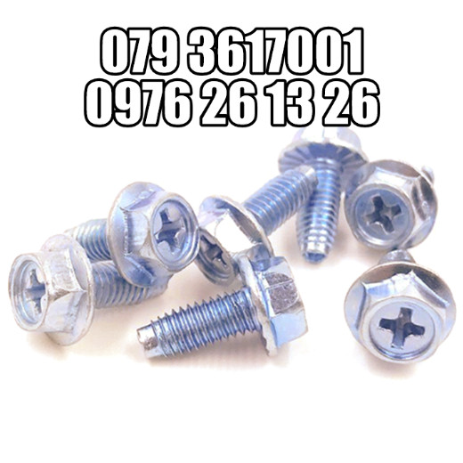 Bulong long đền tự ren, bulong tự taro _m5x10 , m6x12 _ bịch 30 con