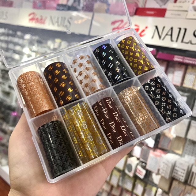 Set floi logo Phụ kiện Nail