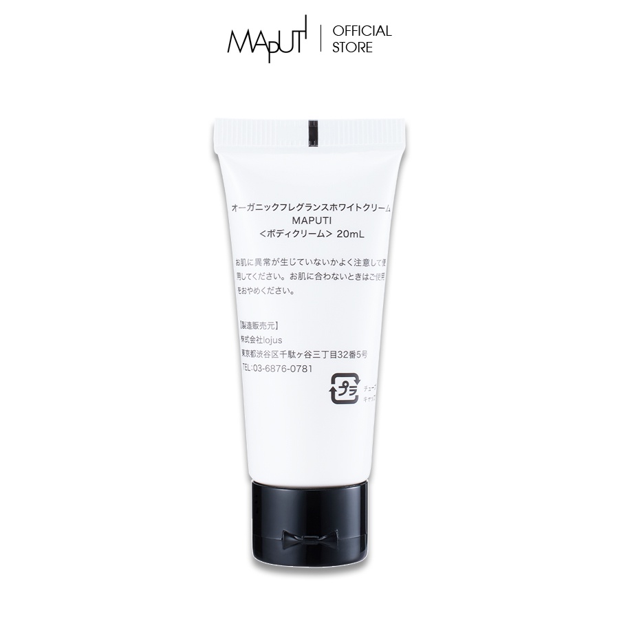 Kem Giảm Thâm Vùng Kín Maputi White Cream Niacinamide 2% Giảm Thâm Ngực, Thâm Nách, Thâm Mông 20ml
