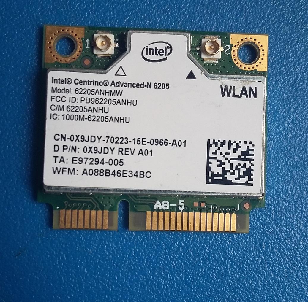 Card wifi laptop intel 6205 chuẩn n - duallband 300mbps