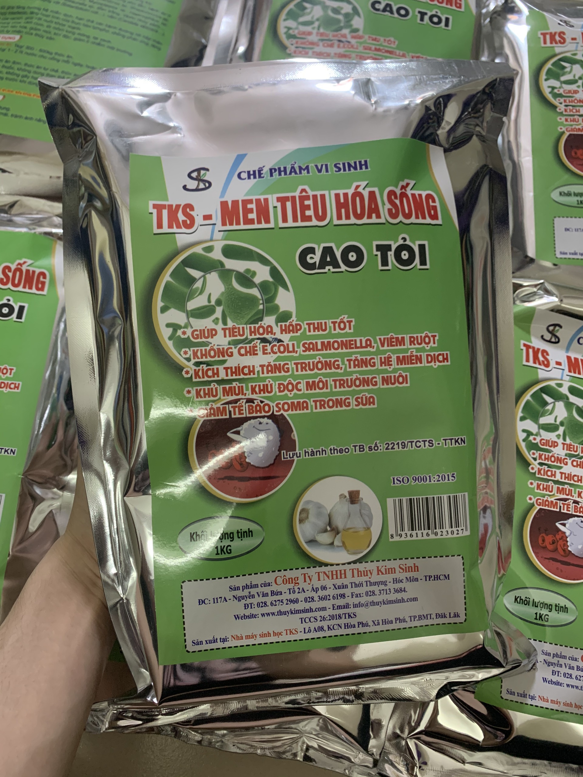 Men cao tỏi 1kg