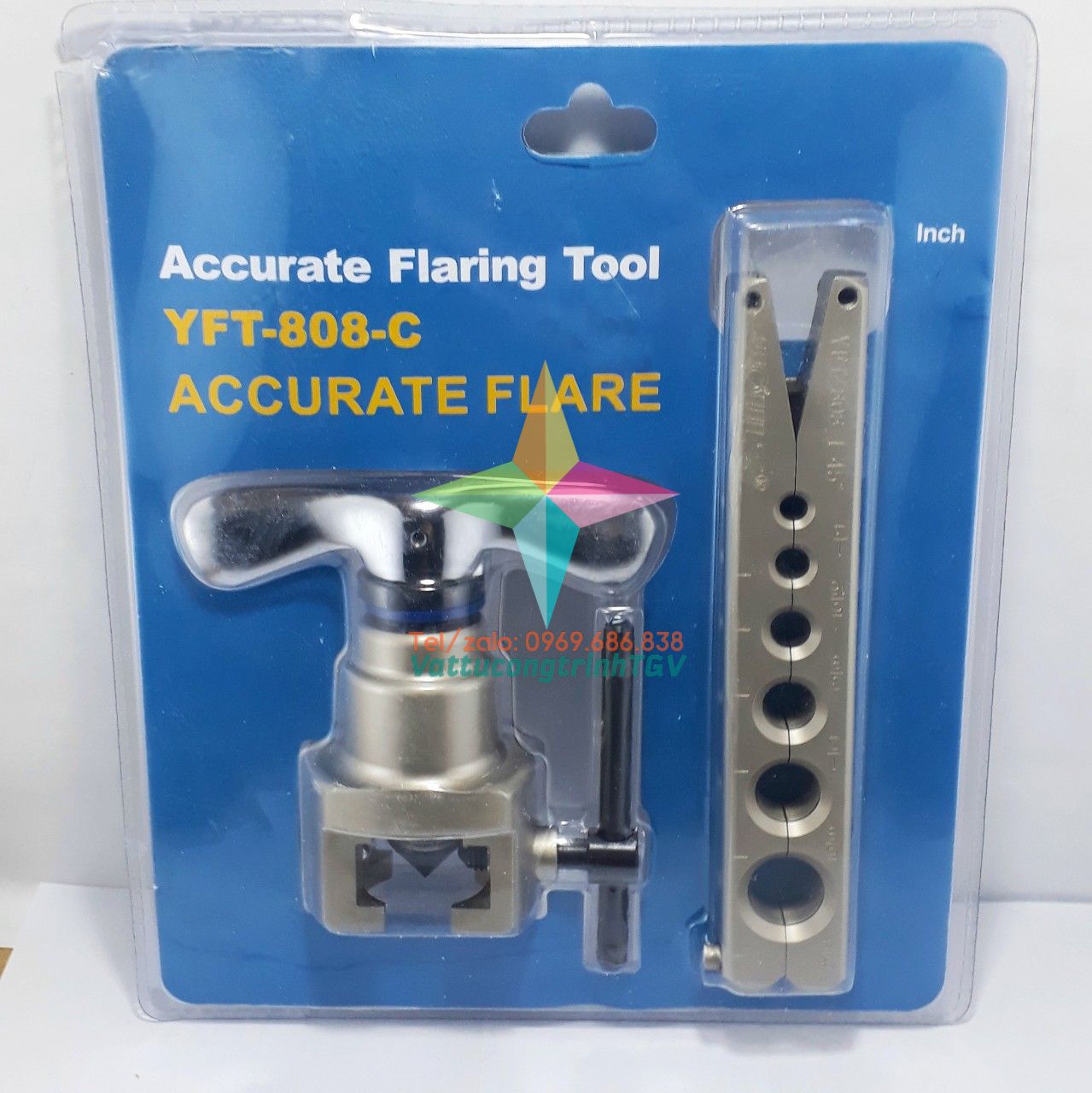 Bộ loe ống đồng vỉ ko dao YFT-808-C