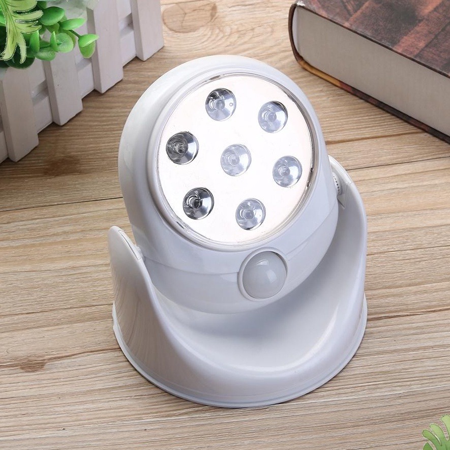 Đèn cảm ứng xoay 360 độ tự động sáng - đèn cảm biến chuyển động siêu sáng
