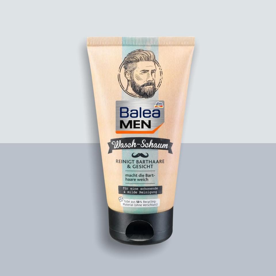 Sữa rửa mặt dành cho nam balea 150ml - bill mua tại đức