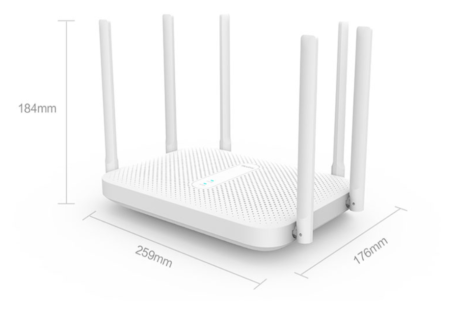 Router xiaomi redmi ac2100 5g băng tần kép không dây xuyên tường wifi tốc độ cao cho căn hộ lớn