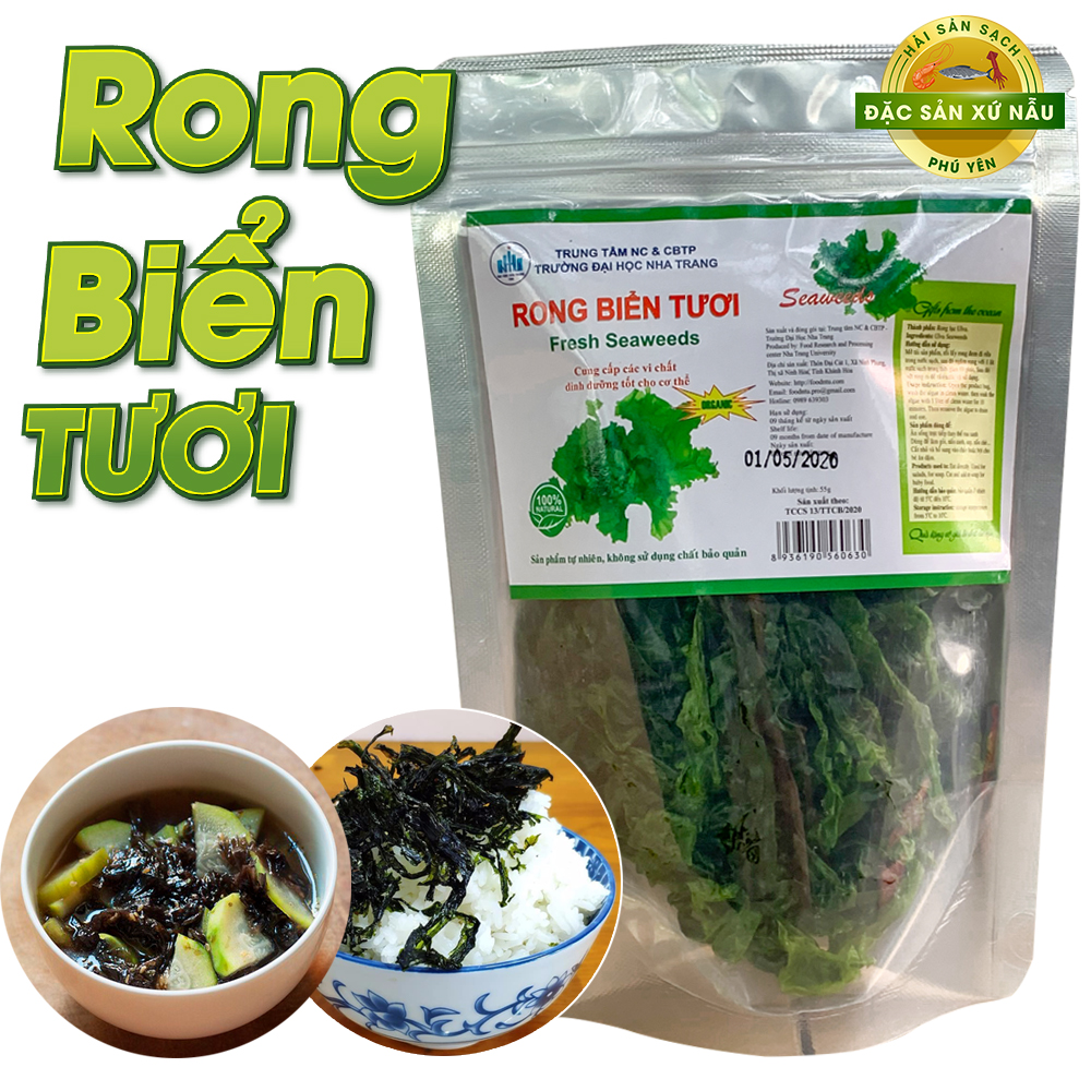 [HCM]Rong Biển Tươi Nha Trang đặc biệt loại 30gram - Đặc Sản Xứ Nẫu