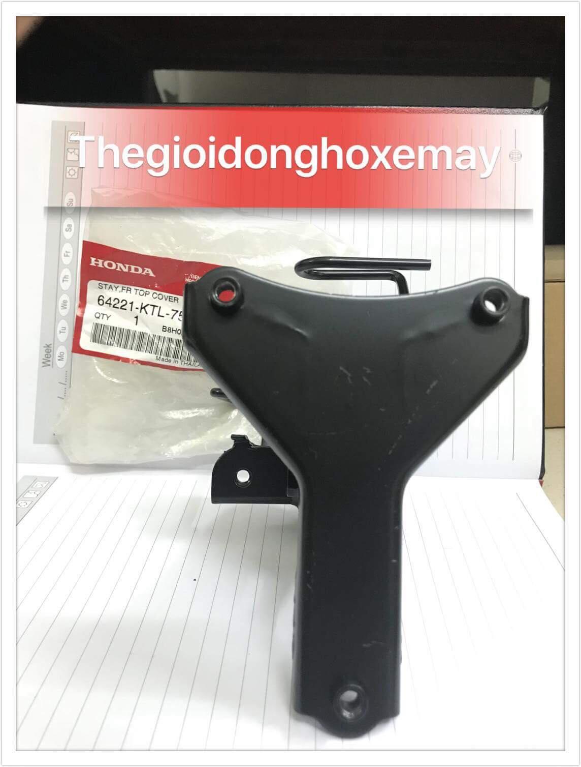 Pát 3 lổ Honda Wave RS, Wave Alpha mới, Wave lớn ( dùng cho xe muốn gắn rổ)