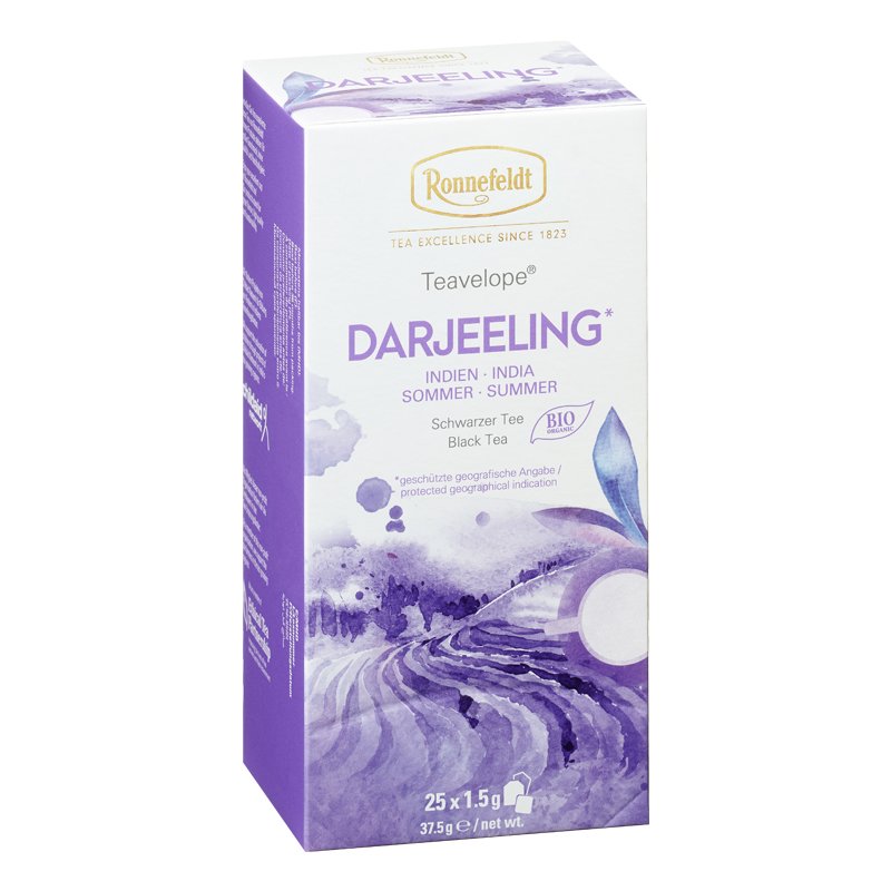 Trà darjeeling loại teavelope 25 gói hiệu ronnefeldt