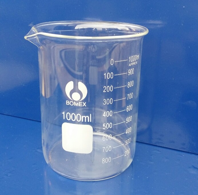 Cốc đốt thủy tinh - Cốc thủy tinh chia vạch - Cốc đong