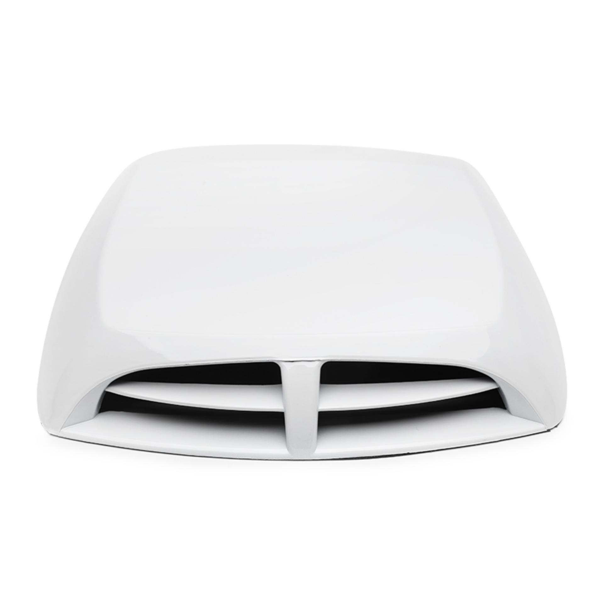 Hốc gió nắp trang trí nắp capo cho xe ô tô (Trắng)