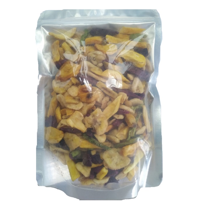 500G Trái Cây Sấy Thập Cẩm Vụn xuất GIÒN NGON