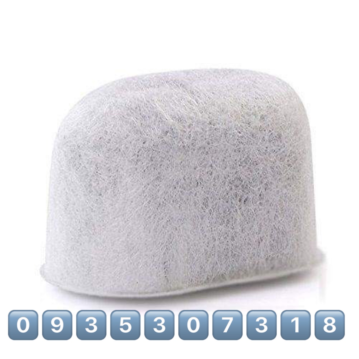 Bông lọc nước máy pha breville 870/878/840 sl:1cái - linh kiện & phụ kiện máy pha cà phê chính hãng - nhập từ úc