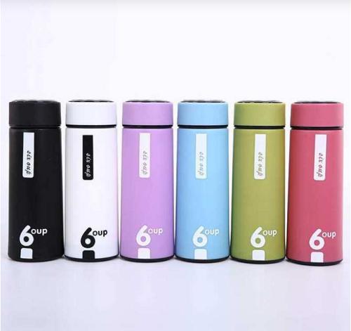 Bình nước boli 6oup lõi thủy tinh 450ml