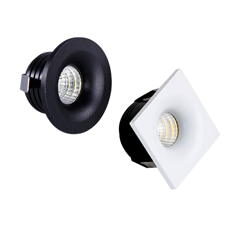 AC85-265V Mini LED Lamp 3W Background Wall Downlight Embedded Wall
