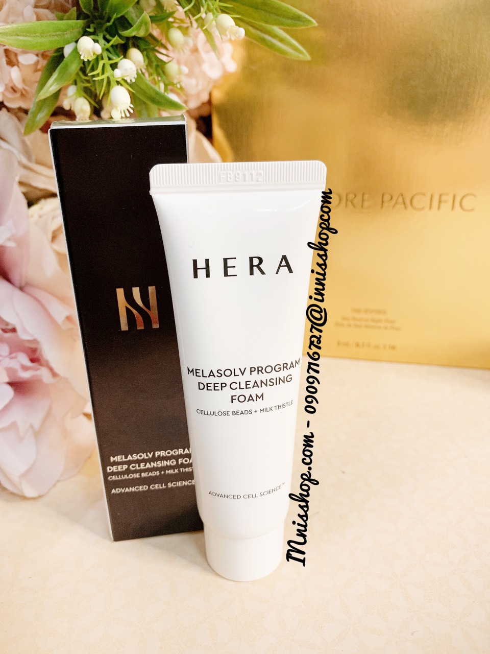 Sữa rửa mặt Hera Melasolv Program Deep Cleansing Foam 50g