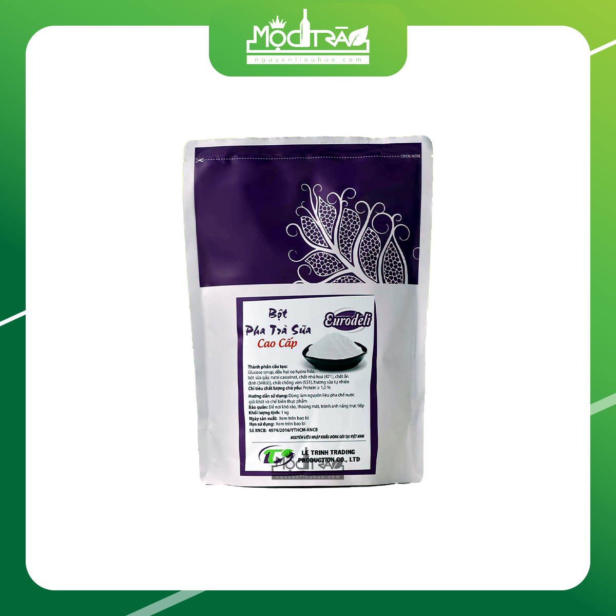 Sữa bột Eurodeli - Bột pha trà sữa Eurodeli 1kg