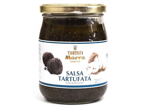 Sốt Nấm Truffle Morra Cao Cấp Truffle 8% Tartufi Morra – Salsa Tartufata 500Gram Italia