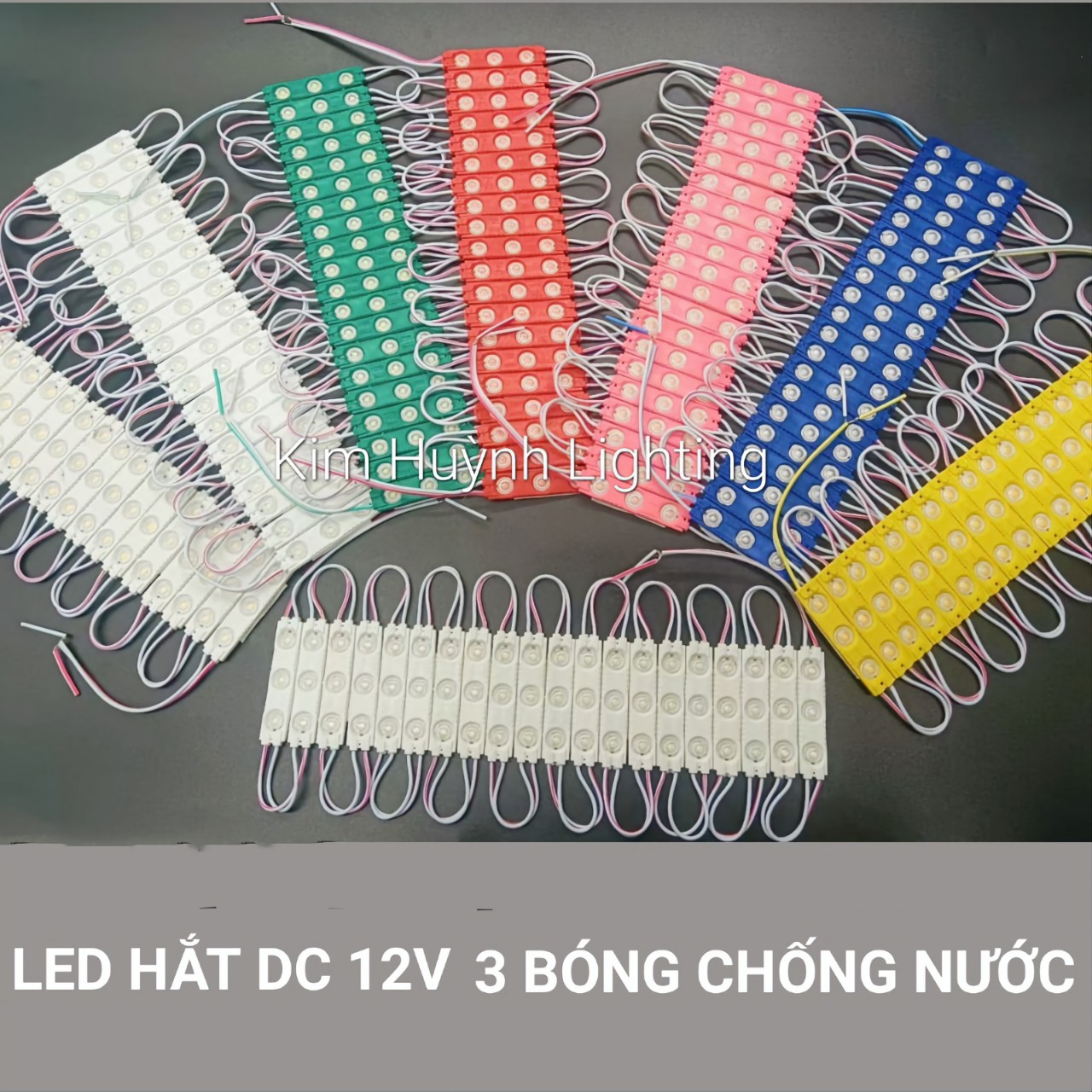 Led hắt 3 bóng 6011 dc 12v chống thấm ngoài trời