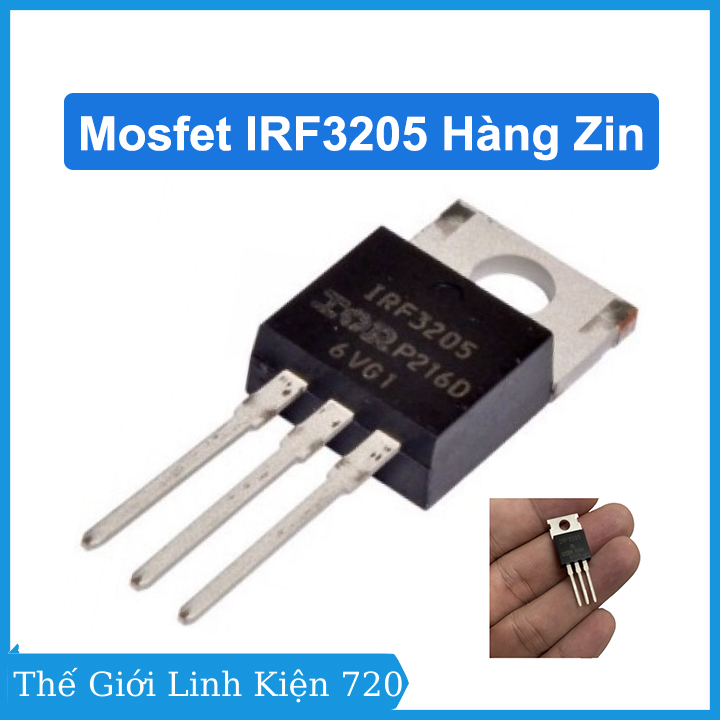 Mosfet irf3205 to-220 hàng zin