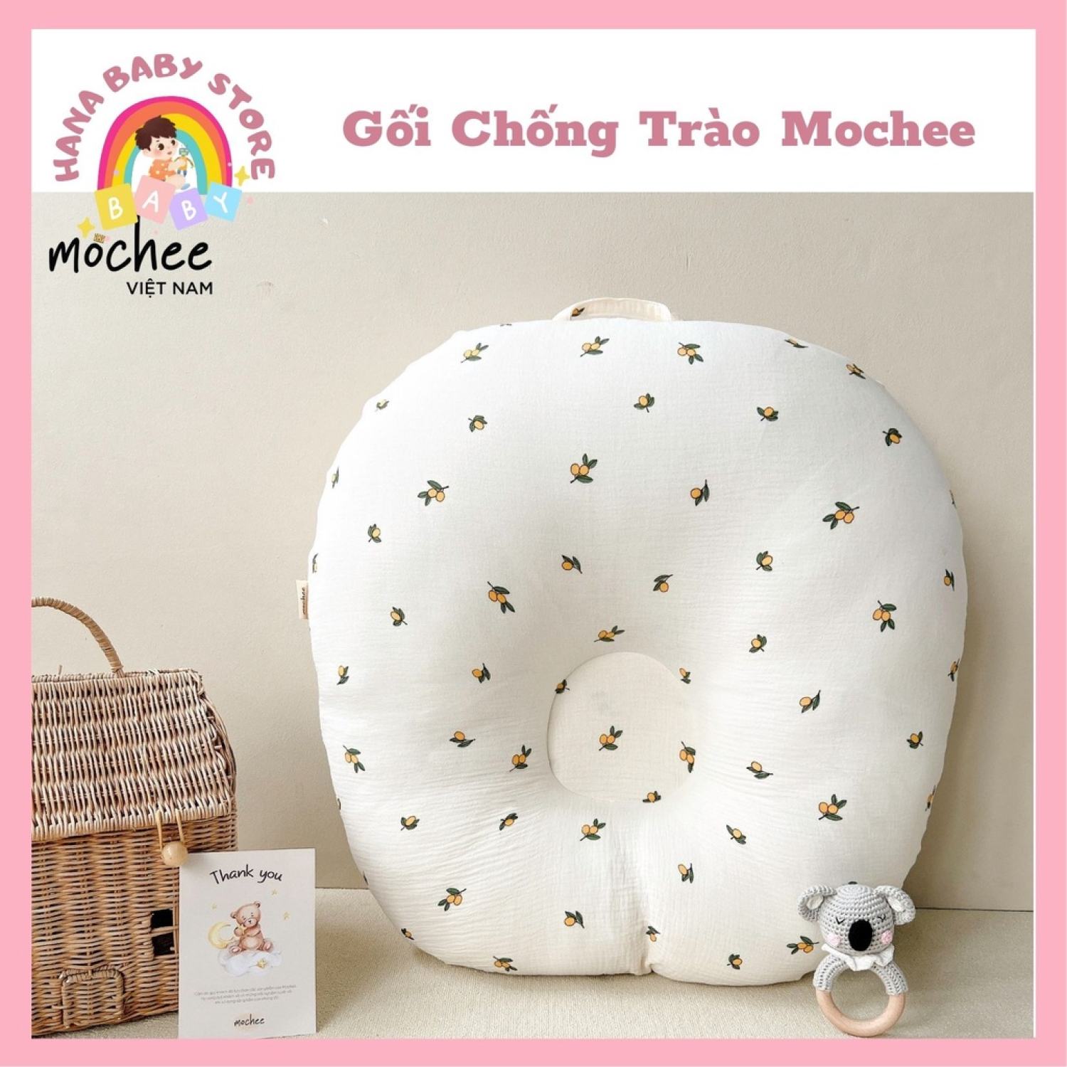 Gối Chống Trào Ngược Mochee Cho Bé