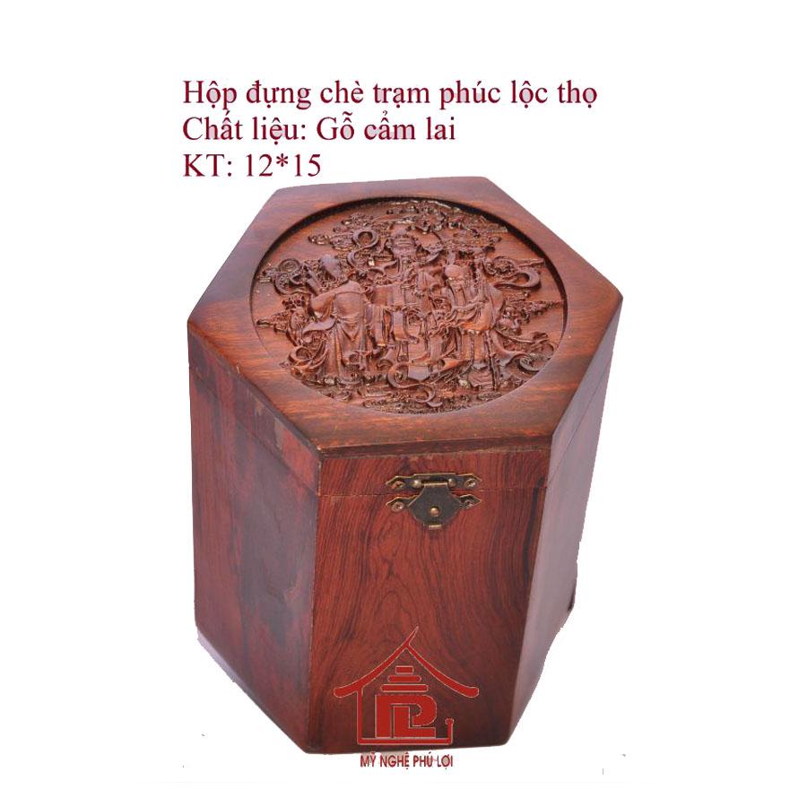 Hộp đựng trà trạm 3 ông phúc lộc thọ