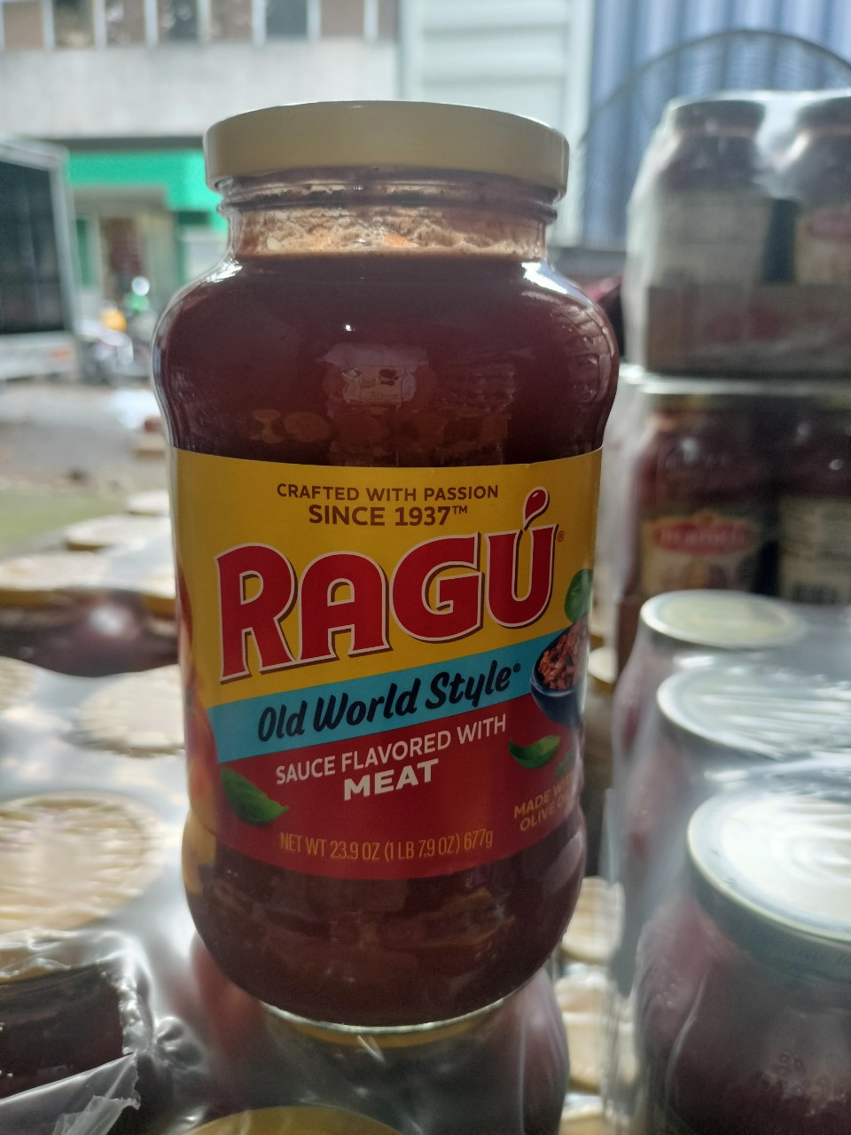 Sốt cà Ragú hương thịt- Sauce Flavored with Meat 680g