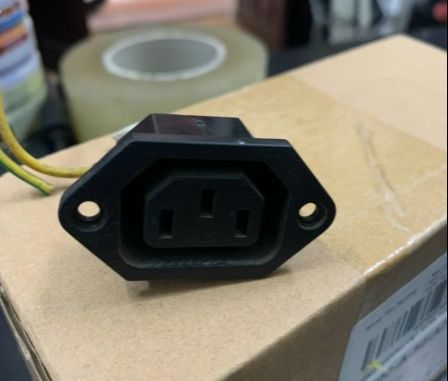 Jack nguồn AC 3 chân AC chính hãng Cũ tháo nguồn