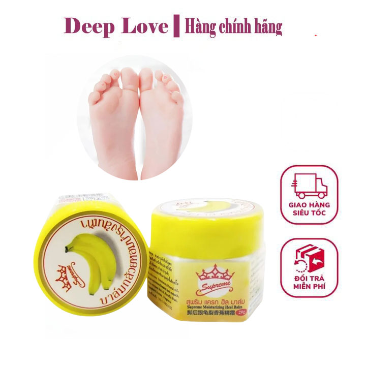 Kem giảm nứt gót chân banana heel cream 20g thái lan