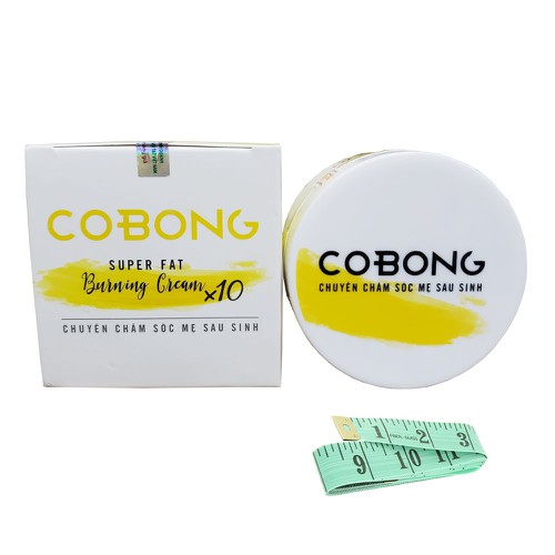 Kem tan mỡ Cô Bông giúp giảm mỡ bụng tặng thước dây