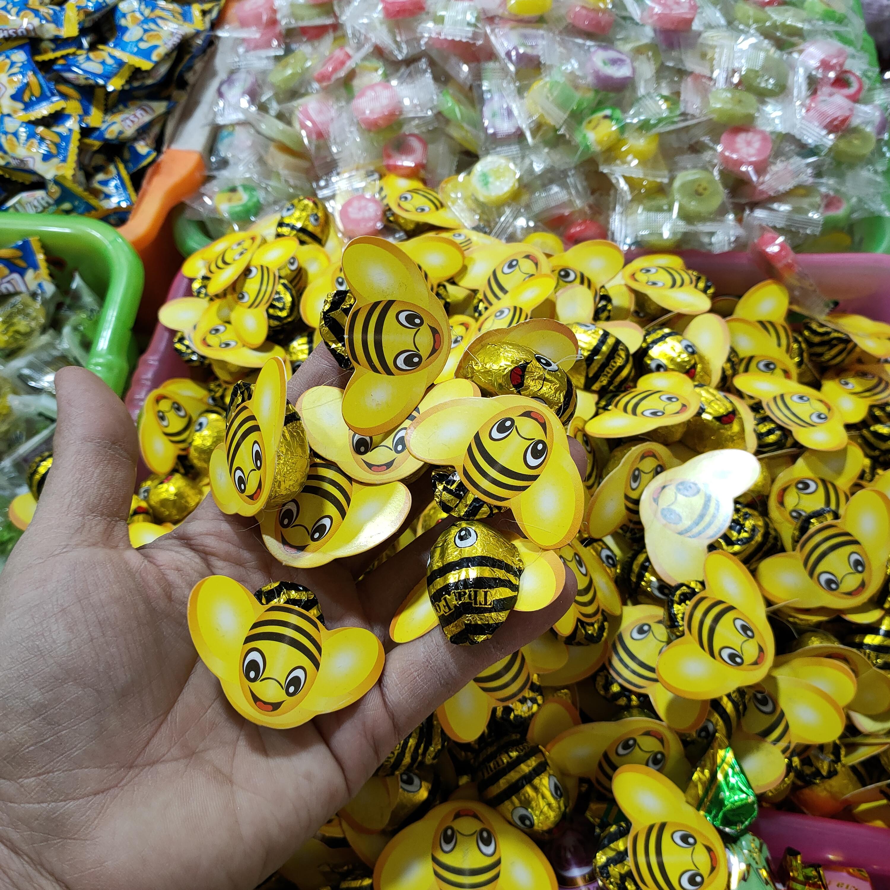[ Siêu xinh - Siêu cute ] 100g kẹo Socola những chú ong vàng vui vẻ