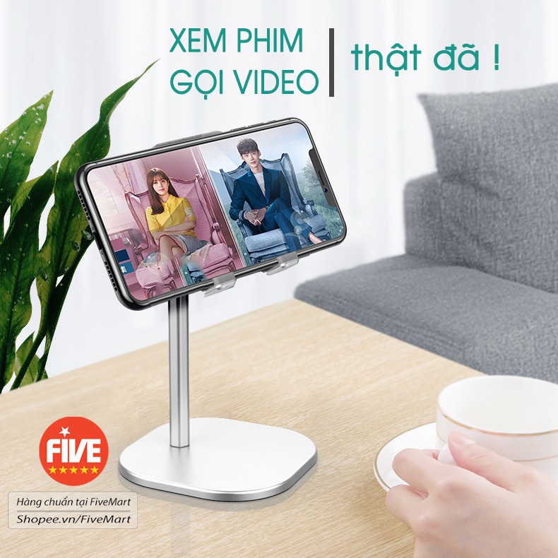 Giá đỡ điện thoại K1 Desktop Support loại mới - chân đế chắc chắn - để được nhiều loại điện thoại