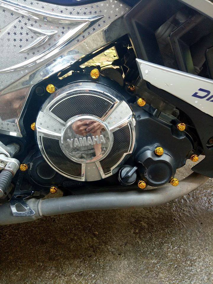 Chụp ốc gắn xe máy 1 bộ 30 con