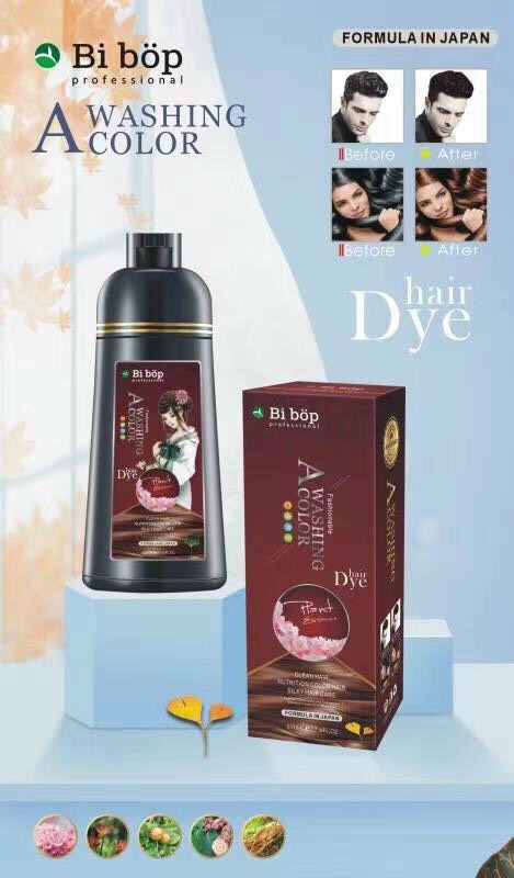 Dầu Gội Nâu Bibop thảo dược phủ bạc hiệu quả