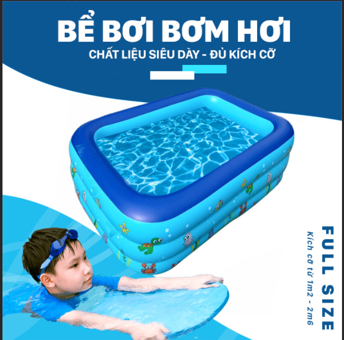 Bể Bơi Trẻ Em Cho Bé - Hàng Cao Cấp, Nhiều Kích Thước, hàng loại 1 - Bể bơi thành cao cho bé, bể bơi phao size to, bể bơi 3 tầng, bể bơi to khổng lồ, Bể bơi cho bé, Hồ bơi, Hồ bơi trẻ em , Bể bơi em bé, Bể phao bơi cho bé