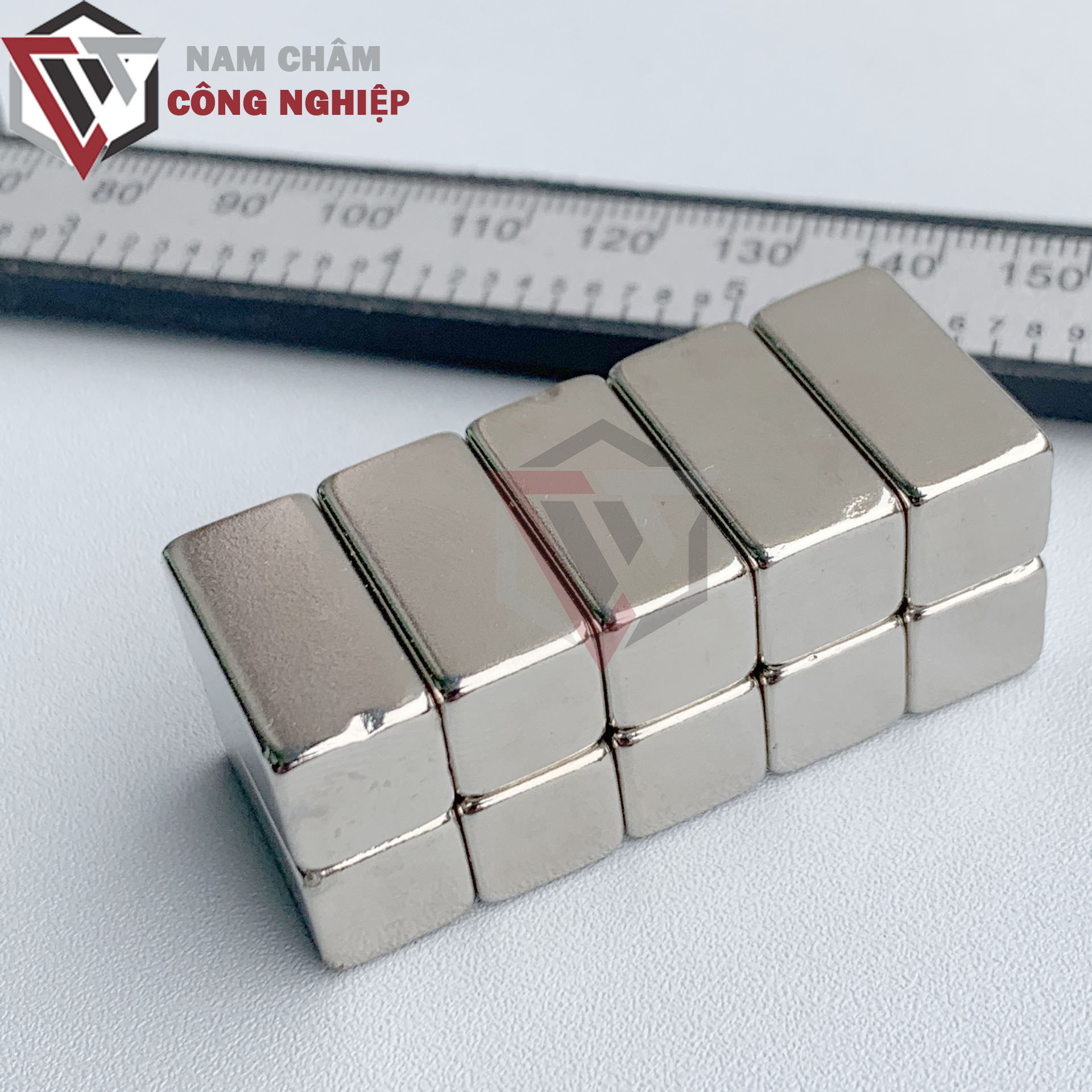 Nam châm chữ nhật 20x10x10mm nam châm lực hút cực mạnh