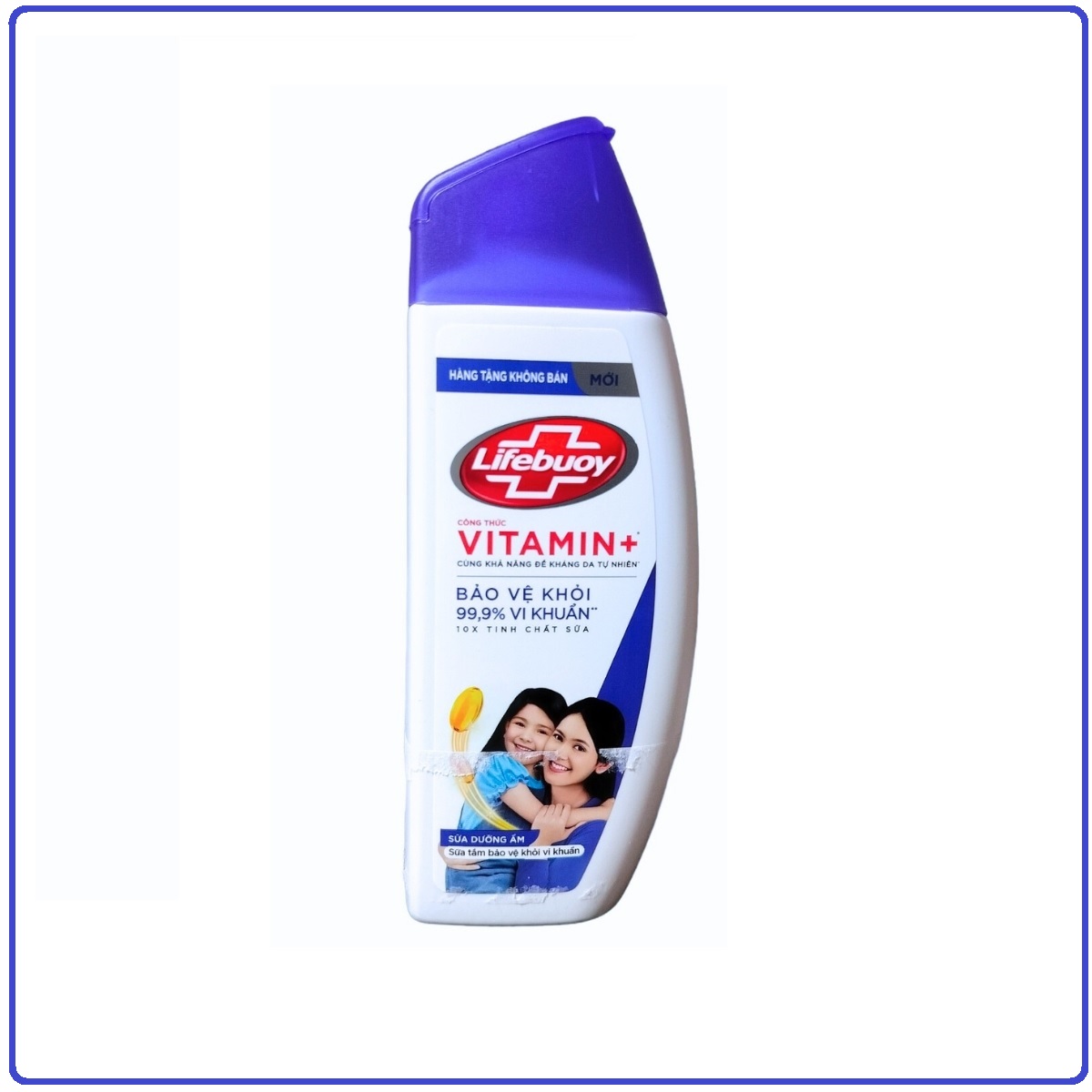 Sữa tắm Lifebuoy bảo vệ khỏi vi khuẩn vượt trội 10 lần 240g