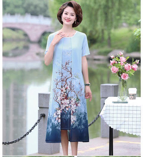 Đầm suông dự tiệc, đầm trung niên, đầm dự tiệc, đầm suông