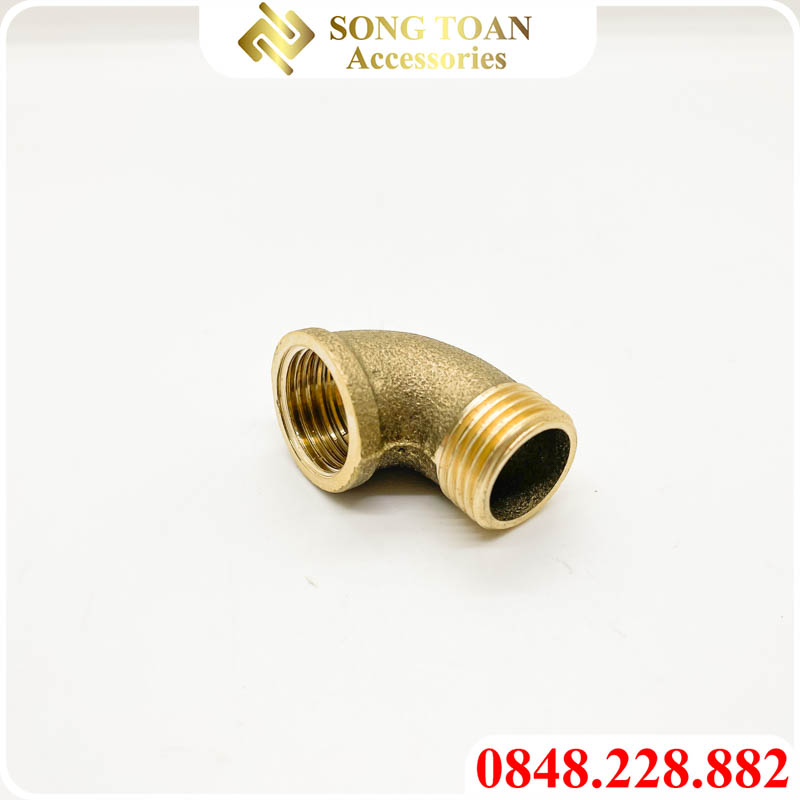 Co Điếu 21, Co Ren Trong Ren Ngoài Đồng Thau 21 27 34 đúc dập nóng