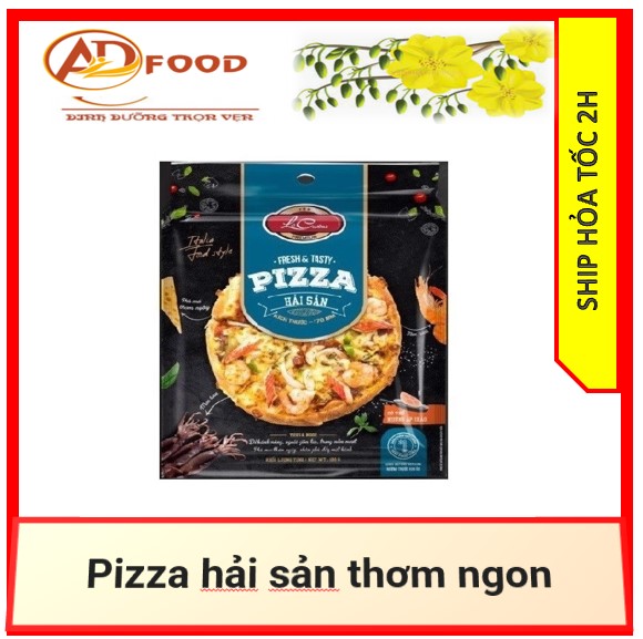 Bánh Pizza nhân hải sản gói 140g (size 15)