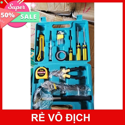 [KHUYẾN MÃI] Bộ dụng cụ sửa chữa gia đình đa năng 16 món siêu tiện lợi - Bộ tua vít di tiện ích cho mọi nhà (Có kèm hộp đựng gọn gàng, ngăn nắp)