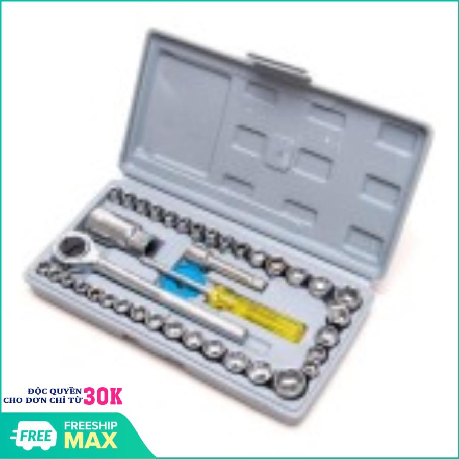 Bộ dụng cụ sửa chữa xe máy 40 chi tiết/đồ nghề sửa xe máy hcm