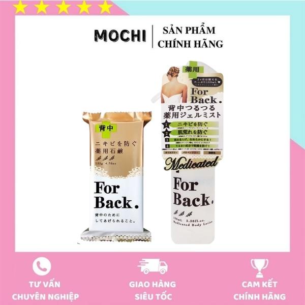 Xà phòng/xịt mụn lưng pelican for back soaf nhật bản