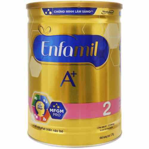 Sữa bột enfamilk a+ số 2 1700g - enfamilk số 2 17kg