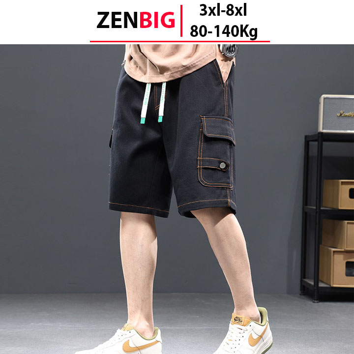 Quần short nam big size, quần đùi nam dành cho người mập người béo từ