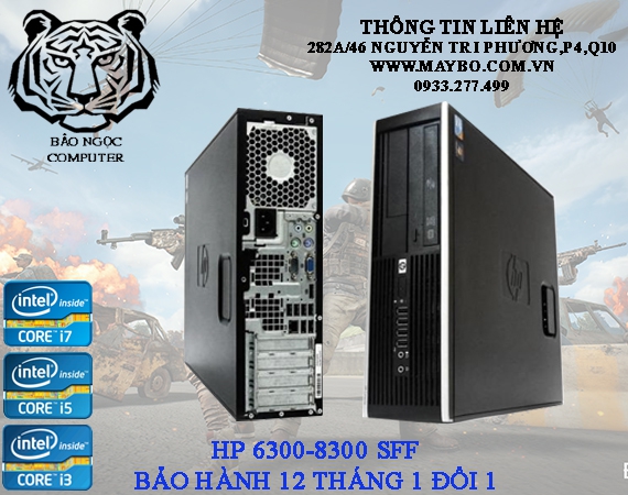 Máy Bộ HP COMPAQ 6300-8300SFF (I3-3220/4G/500G)