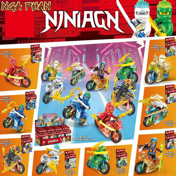 Hãy xem hình ảnh Ninjago Lego MG đầy màu sắc làm nên một thế giới của Nhật Bản cổ đại được tái hiện chân thật và đầy sức sống trong sản phẩm Lego mới nhất này. Bạn sẽ cảm thấy đắm chìm trong không gian phù thủy đầy bí ẩn khi khám phá từng chi tiết trong sản phẩm này.