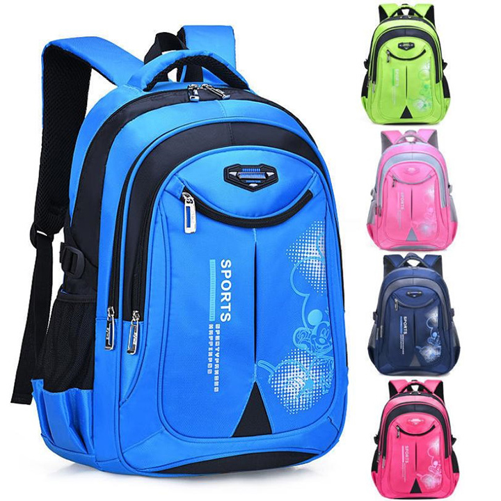 Balo học sinh siêu nhẹ chống thấm nước size 45 cm